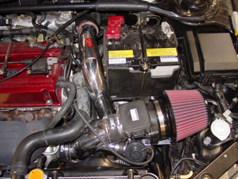 Injen SP Short Ram Intake - Mitsubishi Lancer Evolution 2.0L Turbo 2003-2007 - Polished, view 3