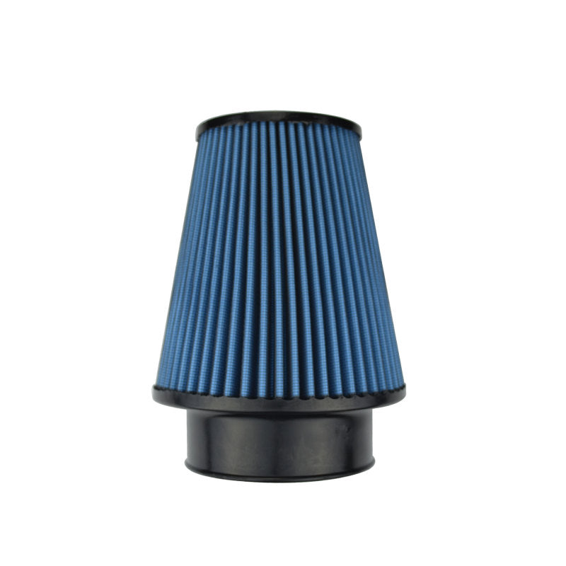 Injen SuperNano-Web Dry Air Filter - 4in Flange ID / 6in Base / 6.3in Media Height / 4in Top