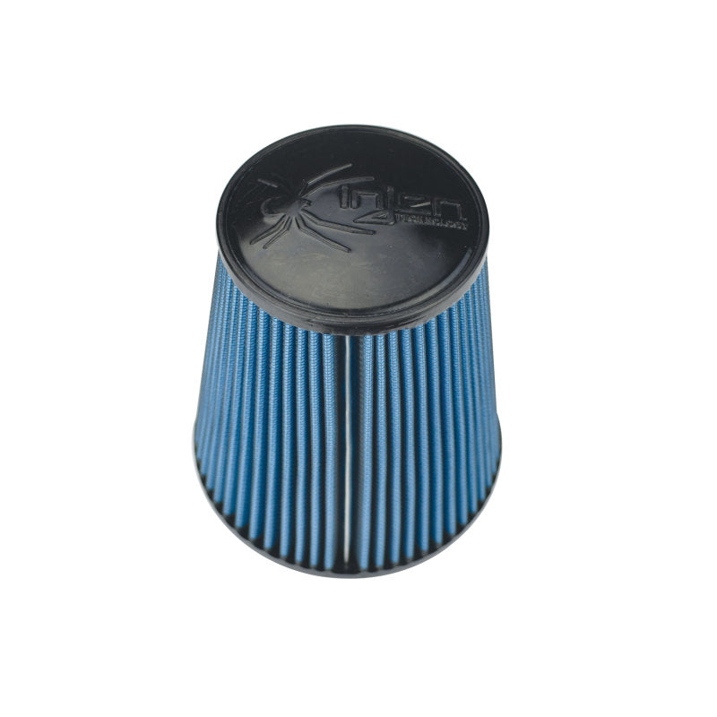 Injen SuperNano-Web Dry Air Filter - 4in Flange ID / 6in Base / 6.3in Media Height / 4in Top, view 3