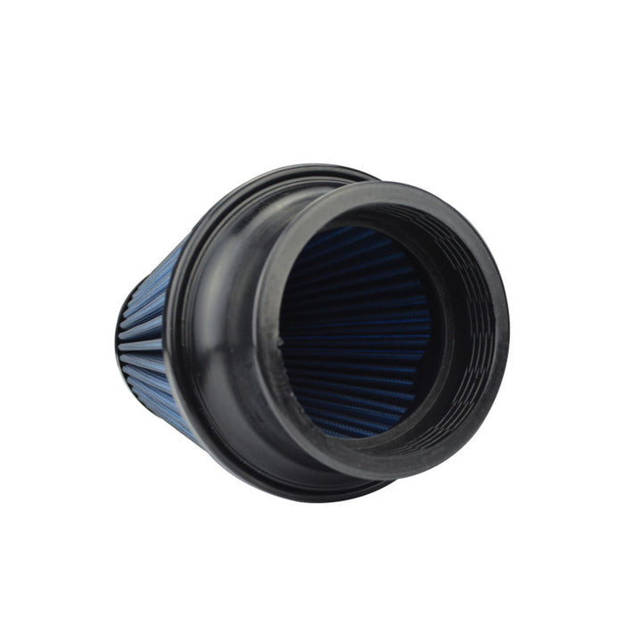 Injen SuperNano-Web Dry Air Filter - 3.5in Flange ID / 5in Base / 7in Media Height / 4in Top - 45 Pleats, view 2