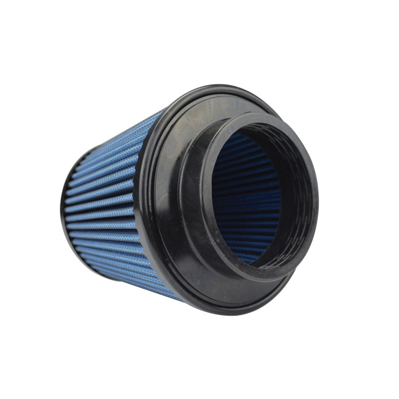 Injen SuperNano-Web Dry Air Filter - 3in Flange ID / 5in Base / 4.5in Media Height / 4in Top - 55 Pleats, view 3