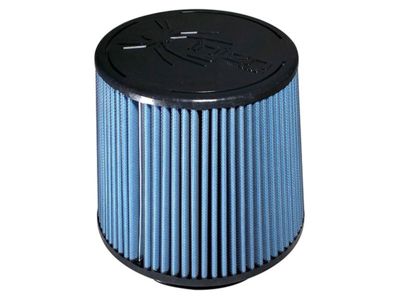 Injen SuperNano-Web Dry Air Filter - 6in Flange / 8.25in Base / 7.2in Media Height / 7in Top