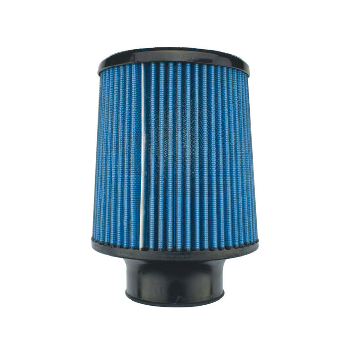 Injen SuperNano-Web Dry Air Filter - 3in Flange ID / 6in Base / 6.3in Media Height / 5.35in Top