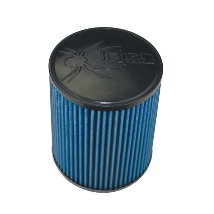 Injen SuperNano-Web Dry Air Filter - 8.5x5.63in Oval Flange / 9.92x7.17in Base / 6.3in Media Height, view 3