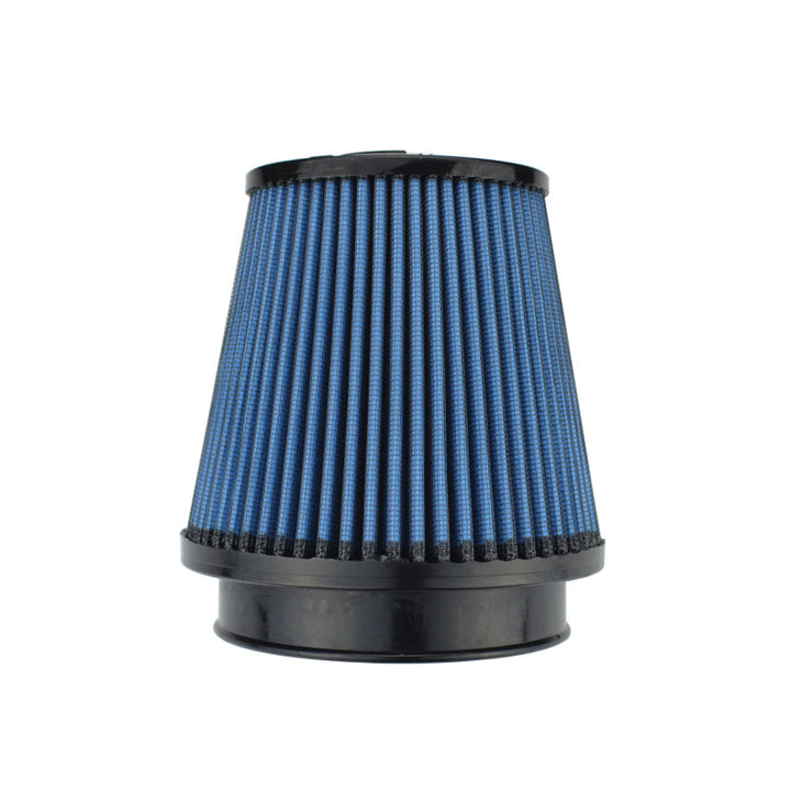 Injen SuperNano-Web Dry Air Filter - 4in Flange ID / 5.5in Base / 5.4in Media Height / 4in Top