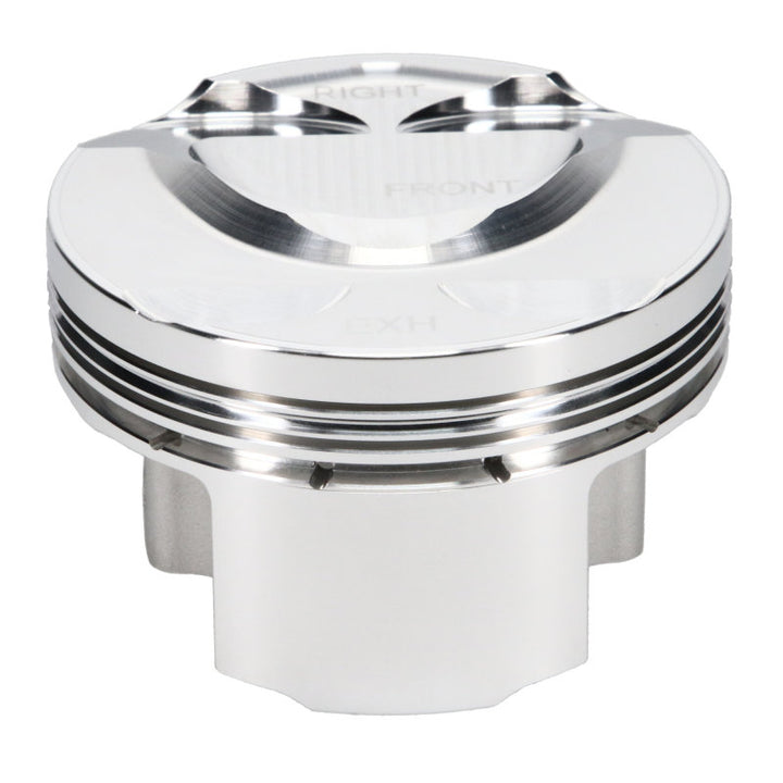 JE Pistons Forged Piston Set - Nissan VR30DDTT 3.0L Twin-Turbo - 86mm STD 10.2:1 CR - Set of 6, view 4