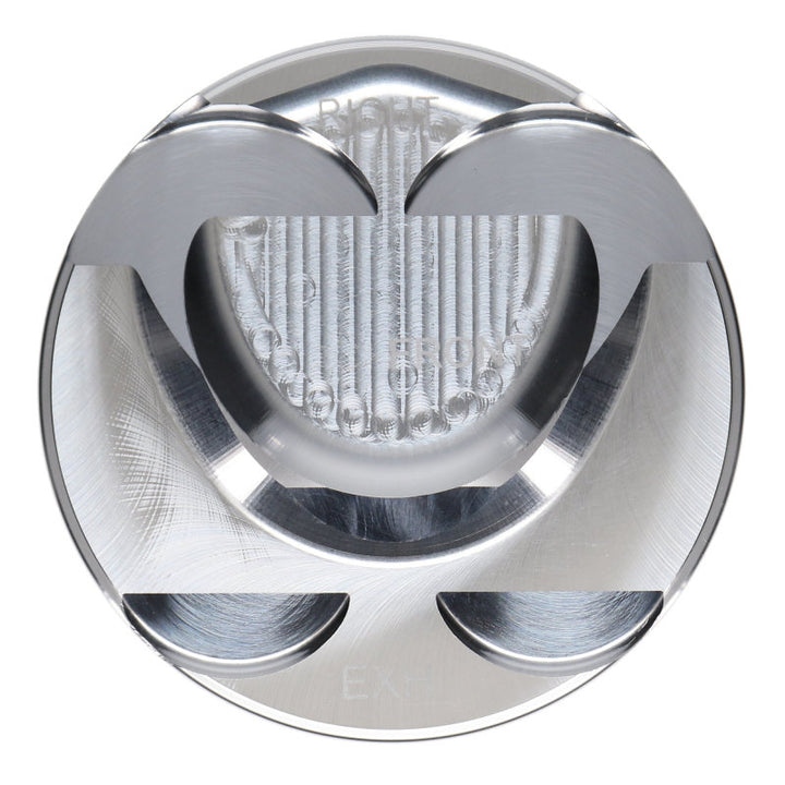 JE Pistons Forged Piston Set - Nissan VR30DDTT 3.0L Twin-Turbo - 86mm STD 10.2:1 CR - Set of 6, view 6