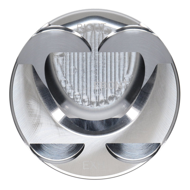 JE Pistons Forged Piston Set - Nissan VR30DDTT 3.0L Twin-Turbo - 86mm STD 10.2:1 CR - Set of 6, view 6