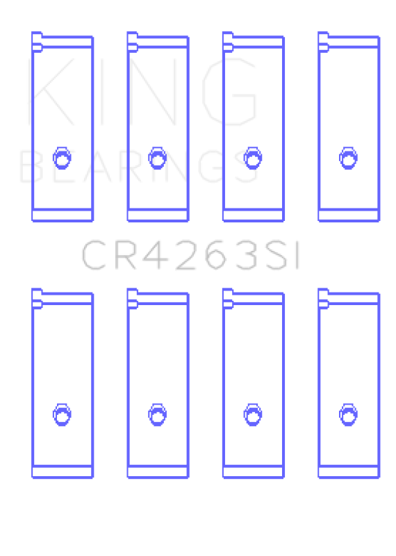 King Rod Bearing Set - Toyota 1ZZ-FE 1998-2008, view 2