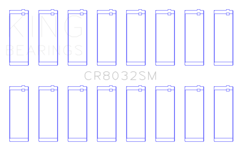 King Rod Bearing Set - Chrysler V8 5.7L/6.1L/6.4L Hemi