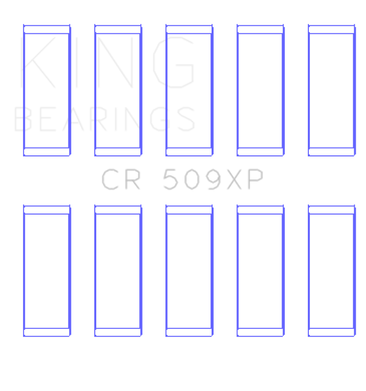 King XP Series Connecting Rod Bearing Set - Volvo 850 1992-2010, view 2