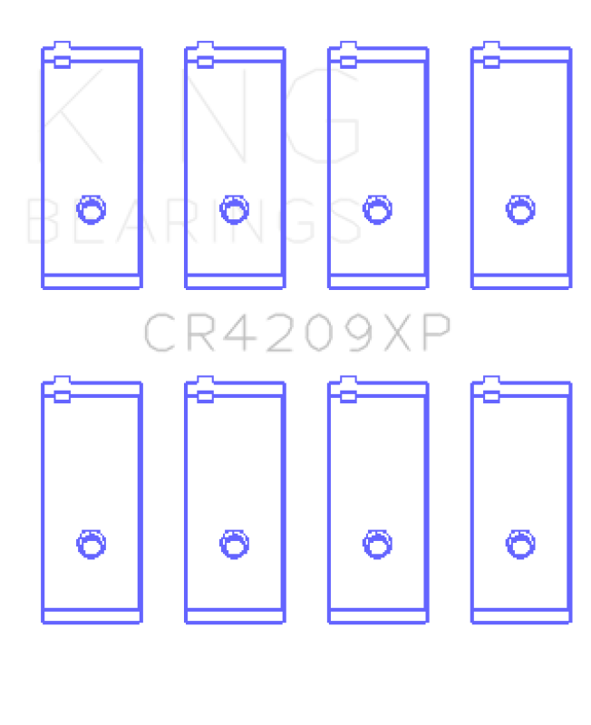 King XP Series Rod Bearing Set - Toyota 3SGTE 1988-1995 - Performance