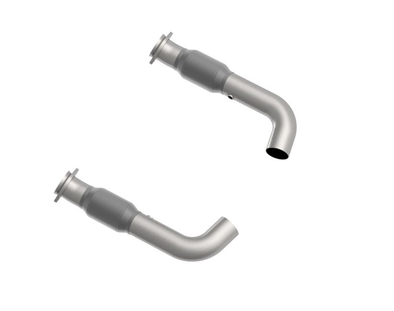Kooks 3in GREEN Catted Dual Connection Pipes (to OEM) - Ford Mustang GT 2015-2026, view 4