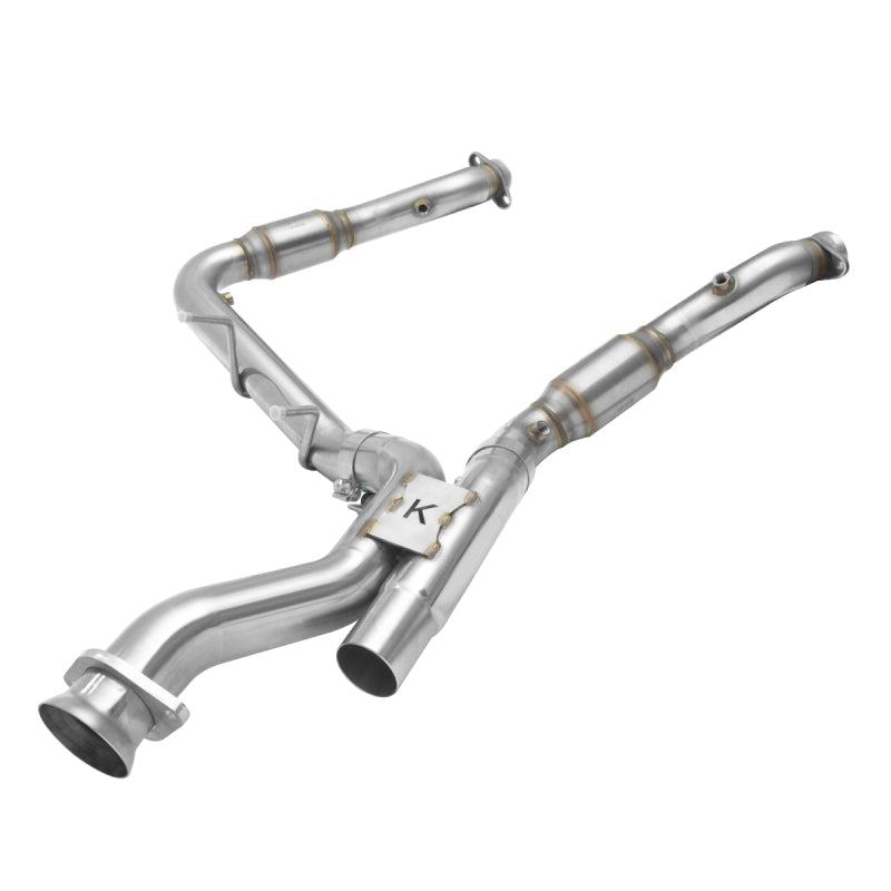 Kooks 3in GREEN Catted Turbo Down Pipes - Ford F-150 Raptor 2017-2020, view 5