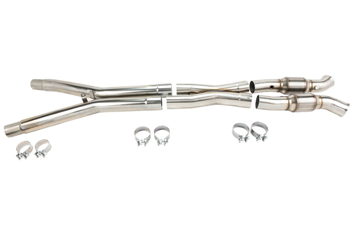 Kooks Header & Catted X-Pipe Kit - Chevrolet Corvette Base 2005-2008 (1-3/4 x 3), view 3