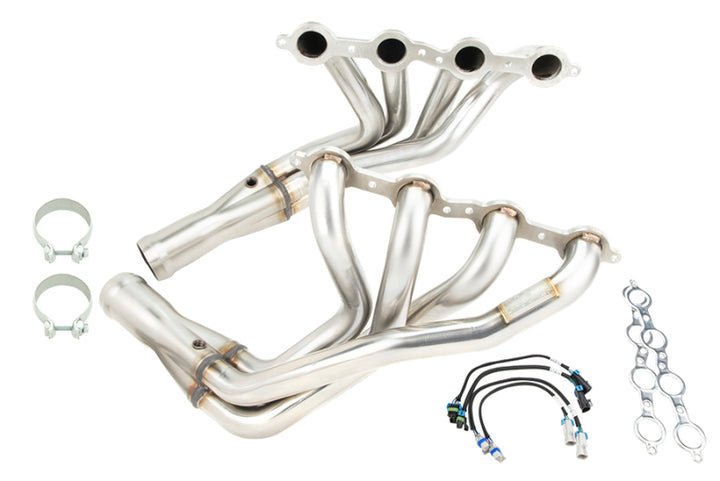 Kooks Header & Green Catted X-Pipe Kit - Chevrolet Corvette Base 2005-2008 (1-7/8 x 3)