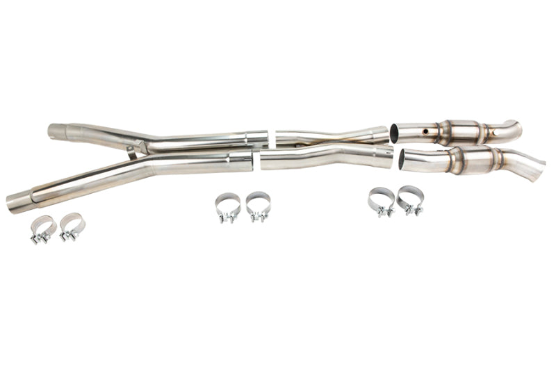 Kooks Header & Green Catted X-Pipe Kit - Chevrolet Corvette Base 2005-2008 (1-7/8 x 3), view 4