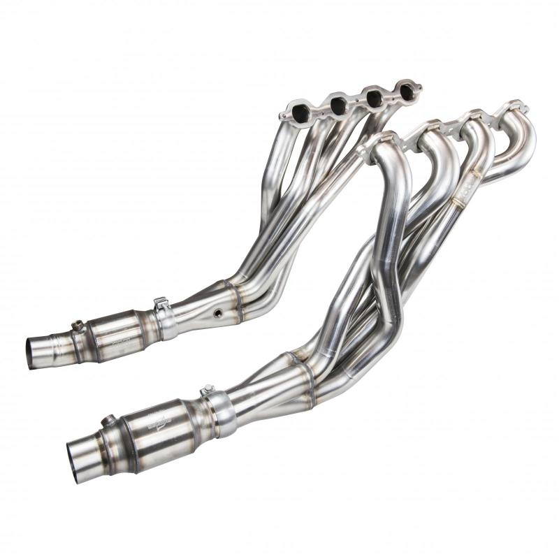 Kooks Longtube Headers & Green Catted Connection - Chevrolet Camaro SS 2016-2024 6.2L (1-7/8 x 3), view 4