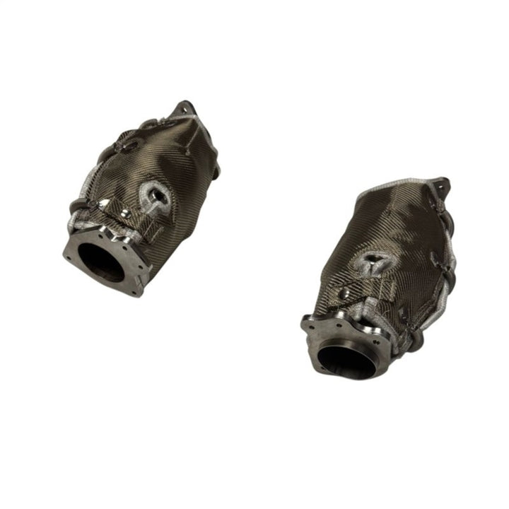 Kooks Ultra-GREEN Catted Connection Pipes with Blankets - Chevrolet Corvette C8 2023-2026, view 3