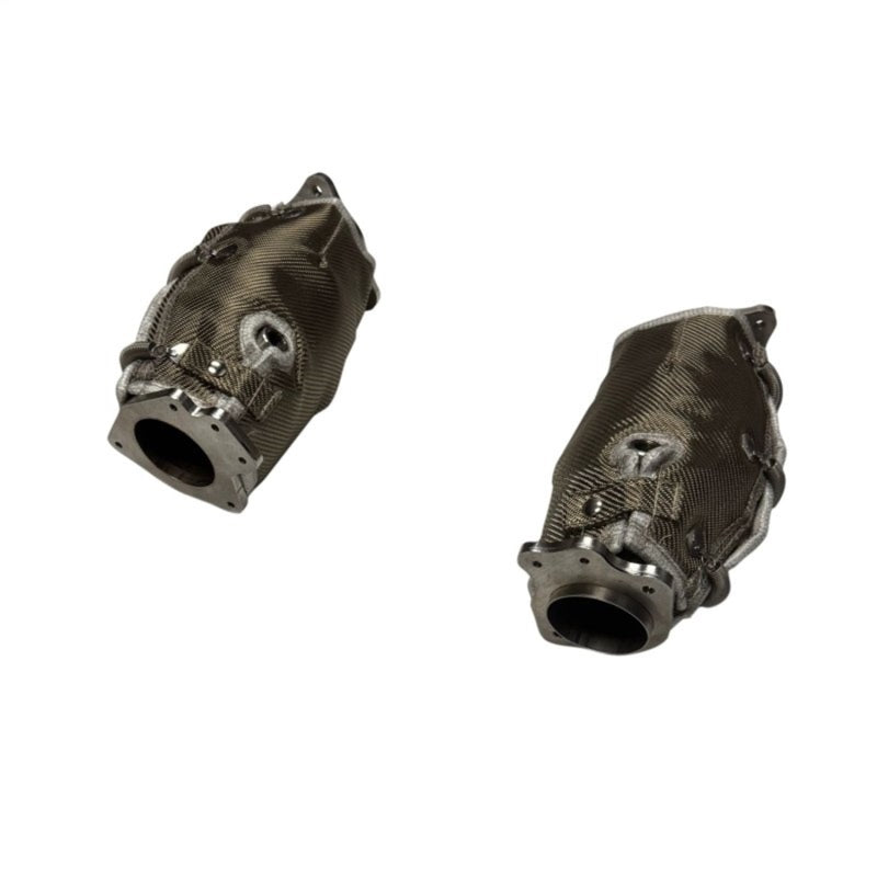 Kooks Ultra-GREEN Catted Connection Pipes with Blankets - Chevrolet Corvette C8 2023-2026, view 3