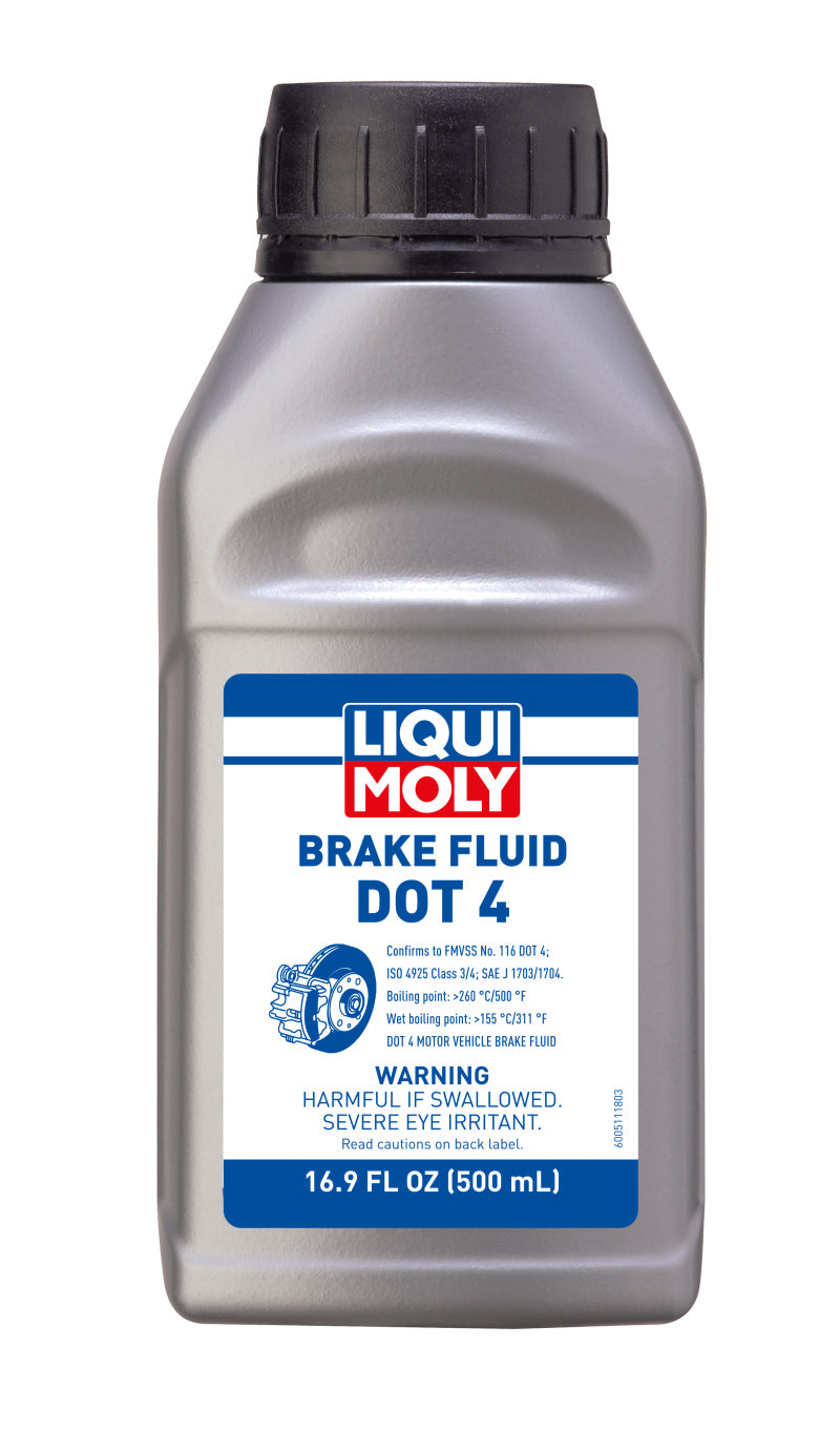 LIQUI MOLY DOT 4 Brake Fluid - 500mL - 24 Pack