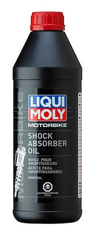 LIQUI MOLY Motorbike Shock Absorber Oil - 1L - 6 Pack