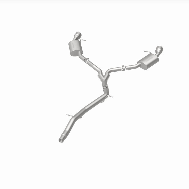 MagnaFlow Audi A5 2018-2019 Dual Exit Polished Stainless CatBack Exhaust - 3in Main Piping Diameter, view 11
