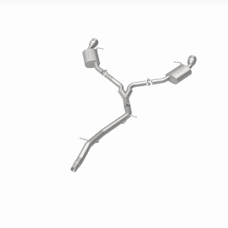 MagnaFlow Audi A5 2018-2019 Dual Exit Polished Stainless CatBack Exhaust - 3in Main Piping Diameter, view 11