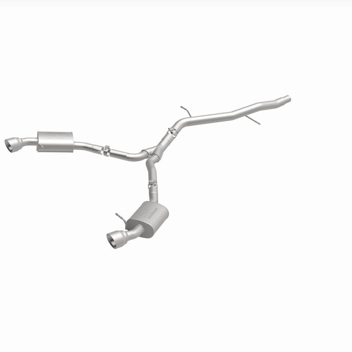 MagnaFlow Audi A5 2018-2019 Dual Exit Polished Stainless CatBack Exhaust - 3in Main Piping Diameter, view 12