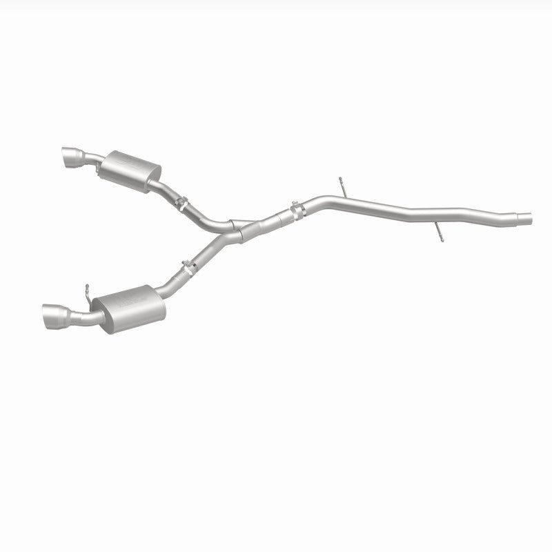 MagnaFlow Audi A5 2018-2019 Dual Exit Polished Stainless CatBack Exhaust - 3in Main Piping Diameter, view 13