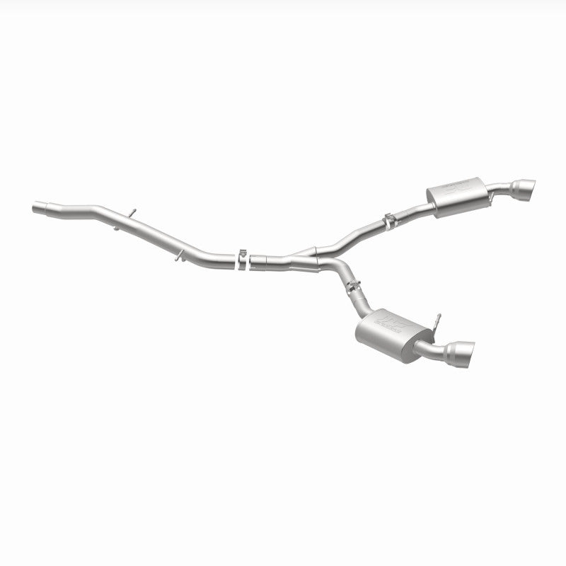 MagnaFlow Audi A5 2018-2019 Dual Exit Polished Stainless CatBack Exhaust - 3in Main Piping Diameter, view 15