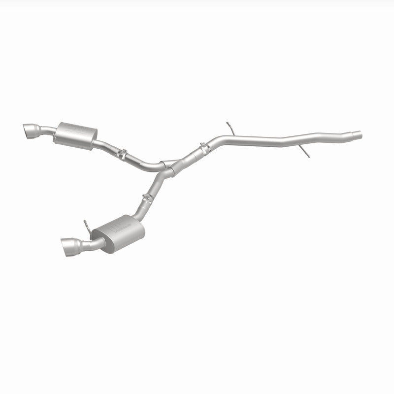 MagnaFlow Audi A5 2018-2019 Dual Exit Polished Stainless CatBack Exhaust - 3in Main Piping Diameter, view 16