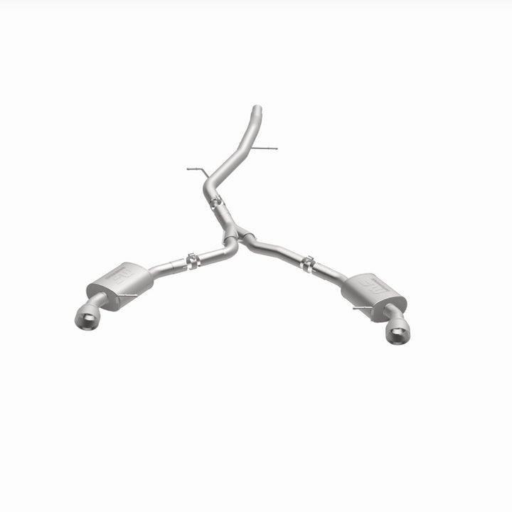 MagnaFlow Audi A5 2018-2019 Dual Exit Polished Stainless CatBack Exhaust - 3in Main Piping Diameter, view 19