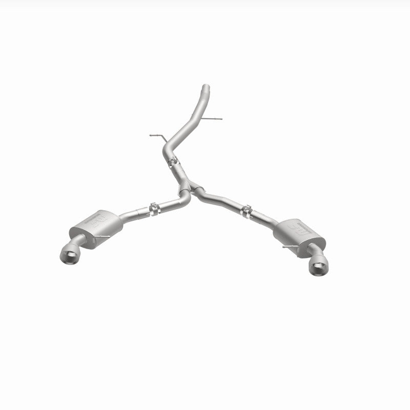 MagnaFlow Audi A5 2018-2019 Dual Exit Polished Stainless CatBack Exhaust - 3in Main Piping Diameter, view 19