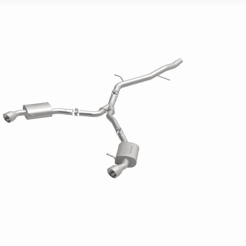 MagnaFlow Audi A5 2018-2019 Dual Exit Polished Stainless CatBack Exhaust - 3in Main Piping Diameter, view 20