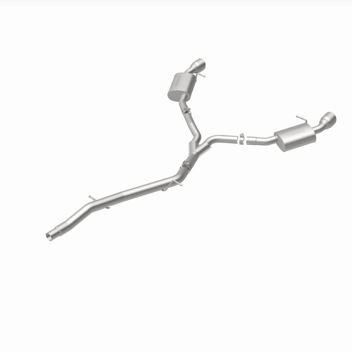 MagnaFlow Audi A5 2018-2019 Dual Exit Polished Stainless CatBack Exhaust - 3in Main Piping Diameter, view 24