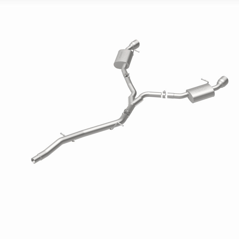 MagnaFlow Audi A5 2018-2019 Dual Exit Polished Stainless CatBack Exhaust - 3in Main Piping Diameter, view 24