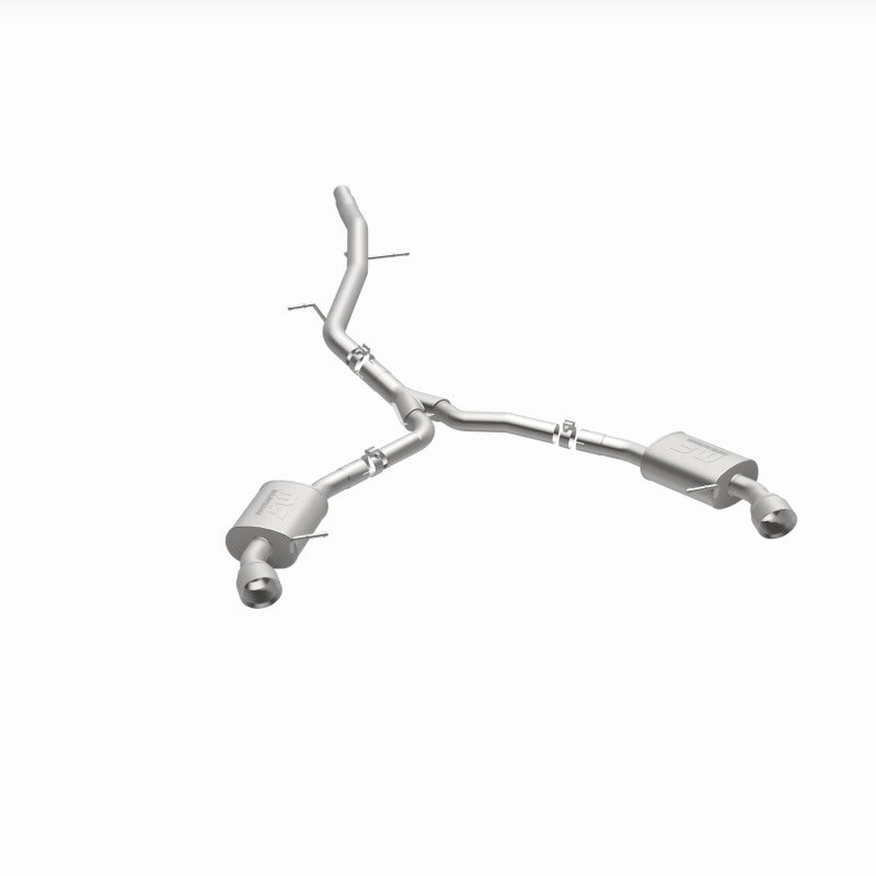 MagnaFlow Audi A5 2018-2019 Dual Exit Polished Stainless CatBack Exhaust - 3in Main Piping Diameter, view 30