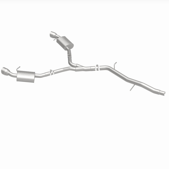 MagnaFlow Audi A5 2018-2019 Dual Exit Polished Stainless CatBack Exhaust - 3in Main Piping Diameter, view 32