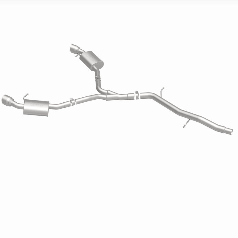 MagnaFlow Audi A5 2018-2019 Dual Exit Polished Stainless CatBack Exhaust - 3in Main Piping Diameter, view 32