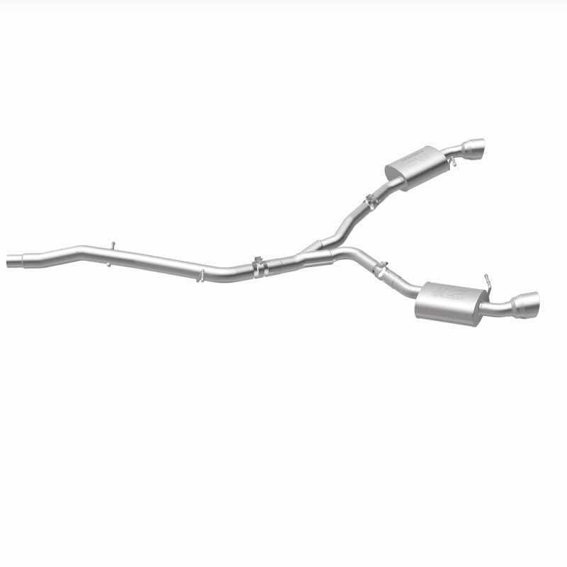 MagnaFlow Audi A5 2018-2019 Dual Exit Polished Stainless CatBack Exhaust - 3in Main Piping Diameter, view 34