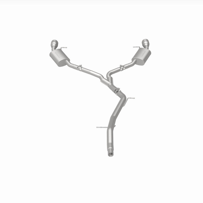 MagnaFlow Audi A5 2018-2019 Dual Exit Polished Stainless CatBack Exhaust - 3in Main Piping Diameter, view 36