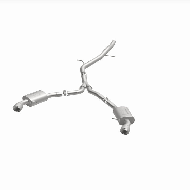 MagnaFlow Audi A5 2018-2019 Dual Exit Polished Stainless CatBack Exhaust - 3in Main Piping Diameter, view 39
