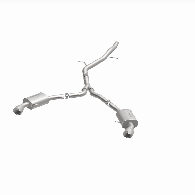 MagnaFlow Audi A5 2018-2019 Dual Exit Polished Stainless CatBack Exhaust - 3in Main Piping Diameter, view 39