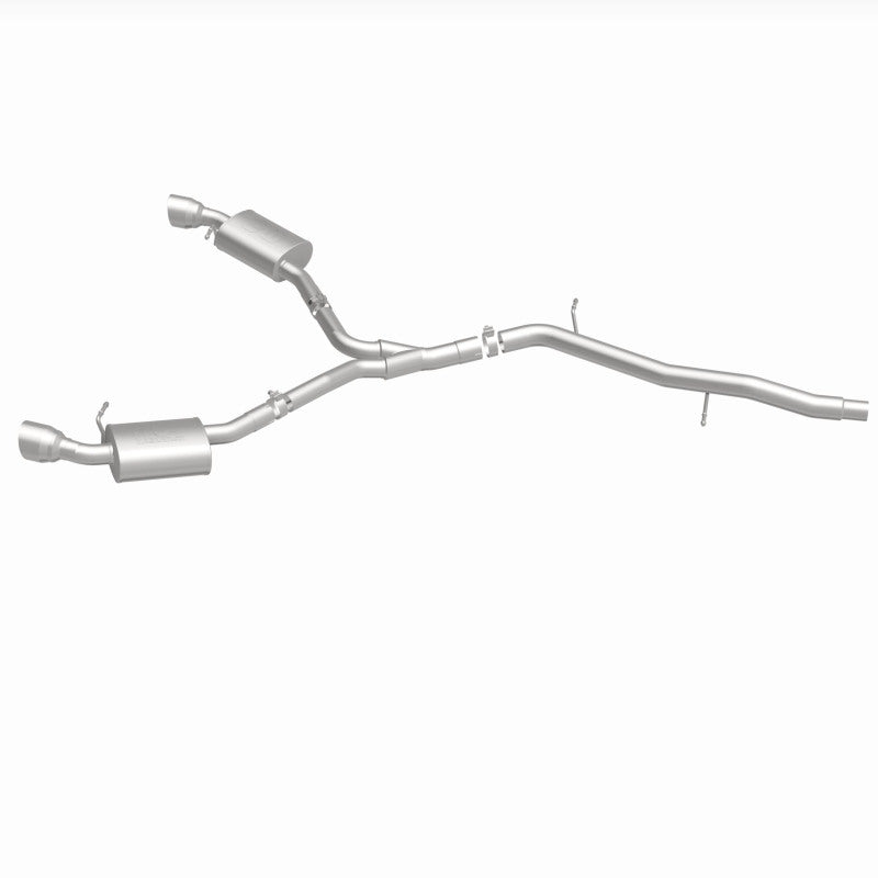MagnaFlow Audi A5 2018-2019 Dual Exit Polished Stainless CatBack Exhaust - 3in Main Piping Diameter, view 40