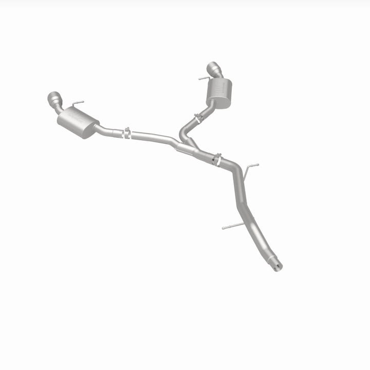 MagnaFlow Audi A5 2018-2019 Dual Exit Polished Stainless CatBack Exhaust - 3in Main Piping Diameter, view 42