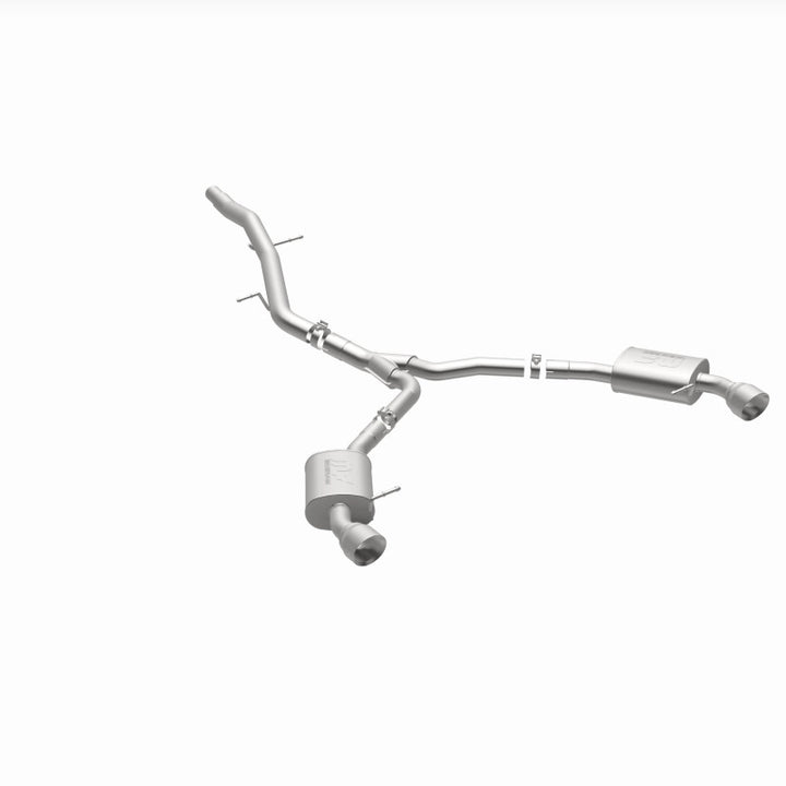MagnaFlow Audi A5 2018-2019 Dual Exit Polished Stainless CatBack Exhaust - 3in Main Piping Diameter, view 6