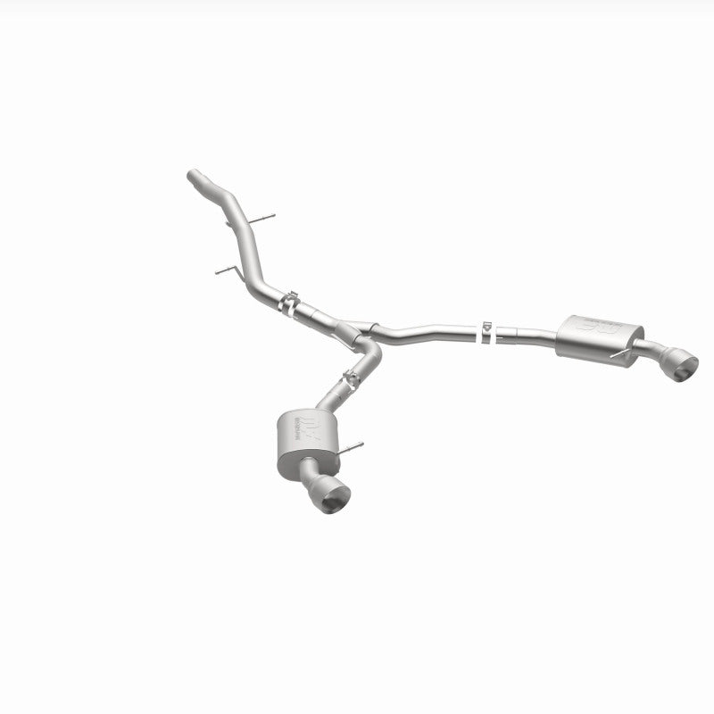 MagnaFlow Audi A5 2018-2019 Dual Exit Polished Stainless CatBack Exhaust - 3in Main Piping Diameter, view 6