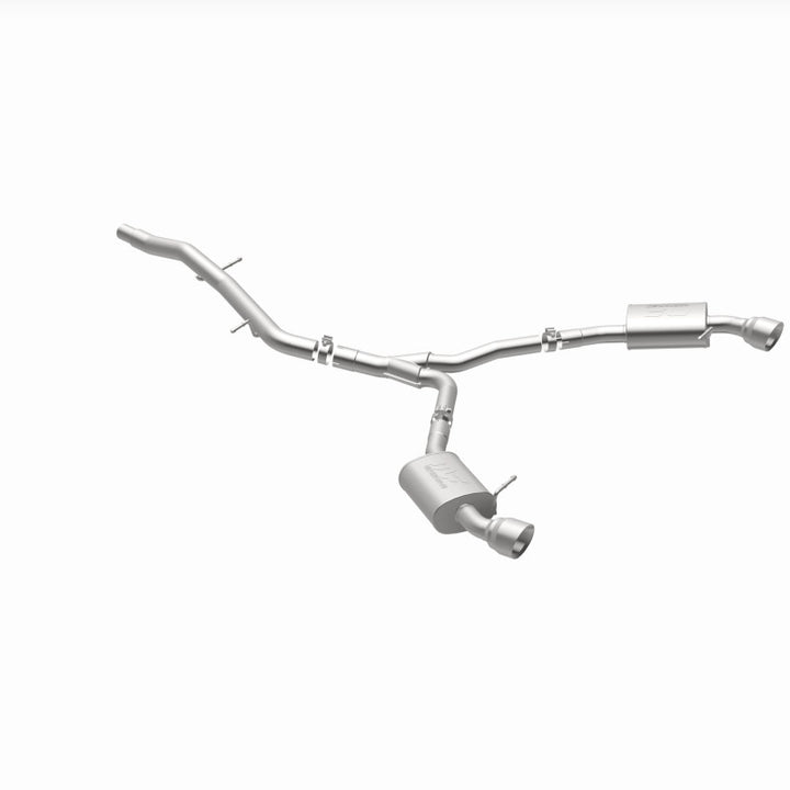 MagnaFlow Audi A5 2018-2019 Dual Exit Polished Stainless CatBack Exhaust - 3in Main Piping Diameter, view 9