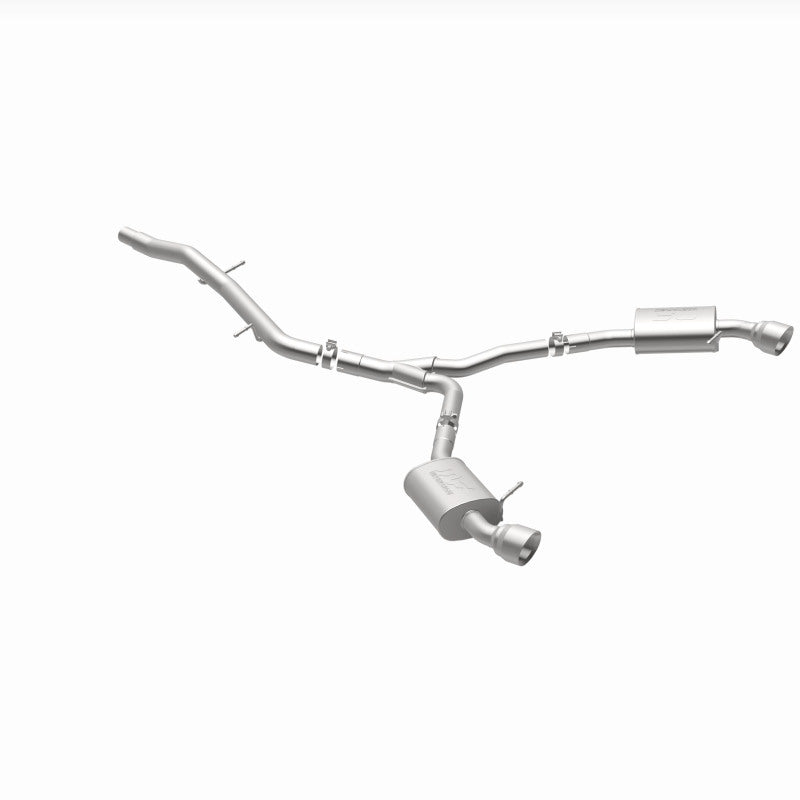 MagnaFlow Audi A5 2018-2019 Dual Exit Polished Stainless CatBack Exhaust - 3in Main Piping Diameter, view 9